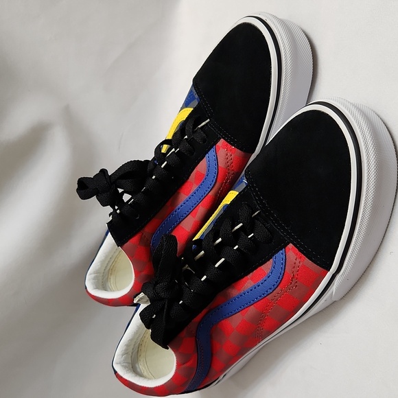 Vans Off the Wall Rally Low Lace-up Checkerboard sneakers (Unisex m 8, w 9.5) - Picture 7 of 12